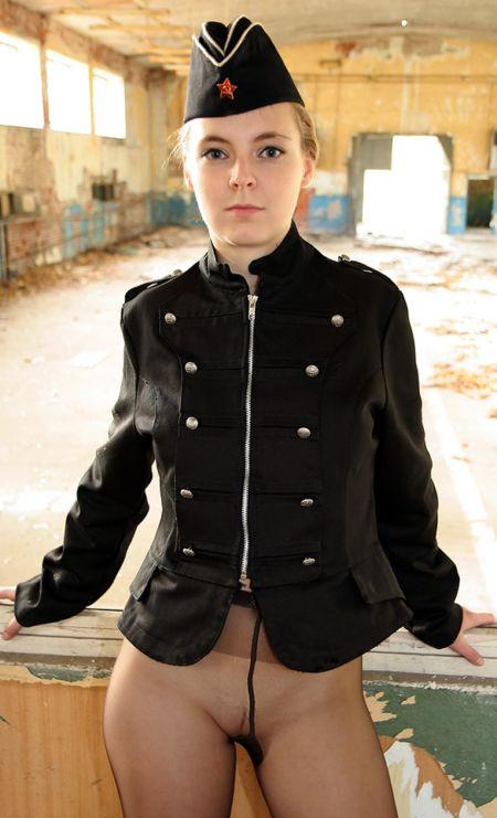 Uniform shaved bgg outdoor